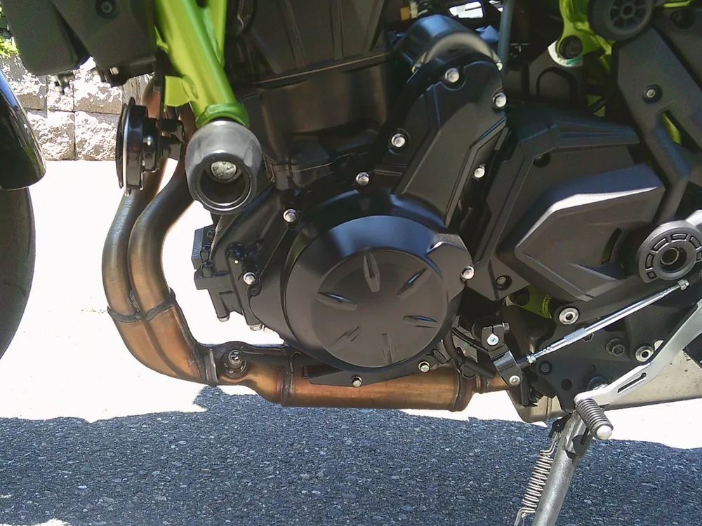 Kawasaki Ninja650A 2021, black/green, фото 15