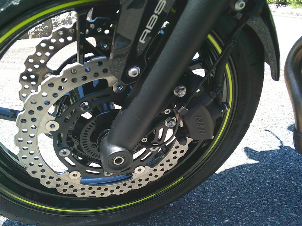 Kawasaki Ninja650A 2021, black/green, фото 18