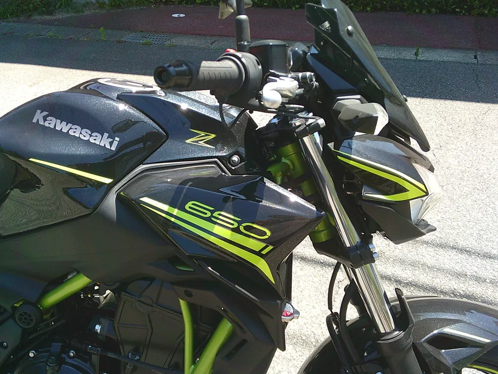 Kawasaki Ninja650A 2021, black/green, фото 7