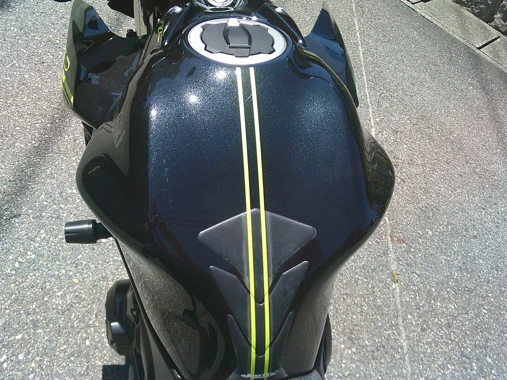 Kawasaki Ninja650A 2021, black/green, фото 8