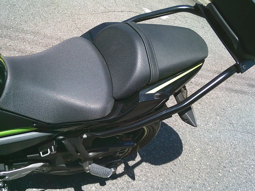 Kawasaki Ninja650A 2021, black/green, фото 10
