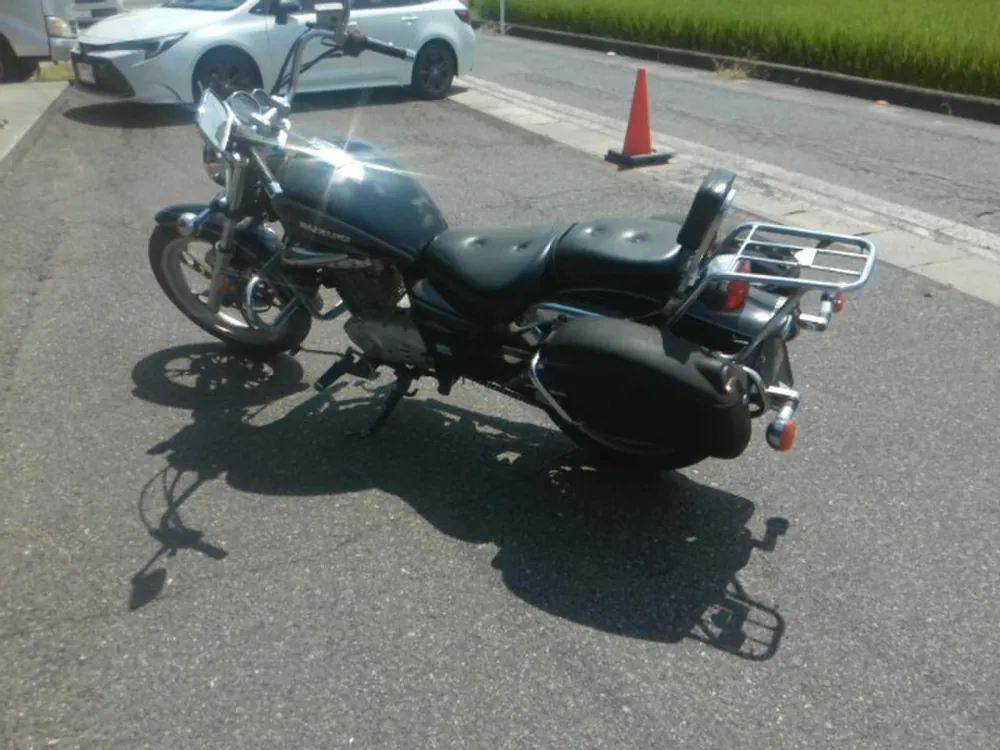 Suzuki GZ125HS 2001, чёрный, красный, фото 2