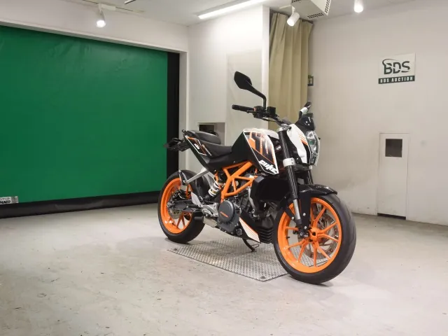 KTM 390 Duke 2014, white | orange, фото 3