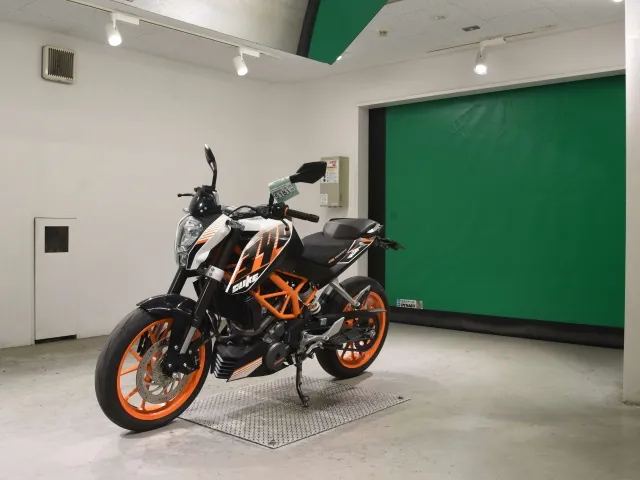 KTM 390 Duke 2014, white | orange, фото 4