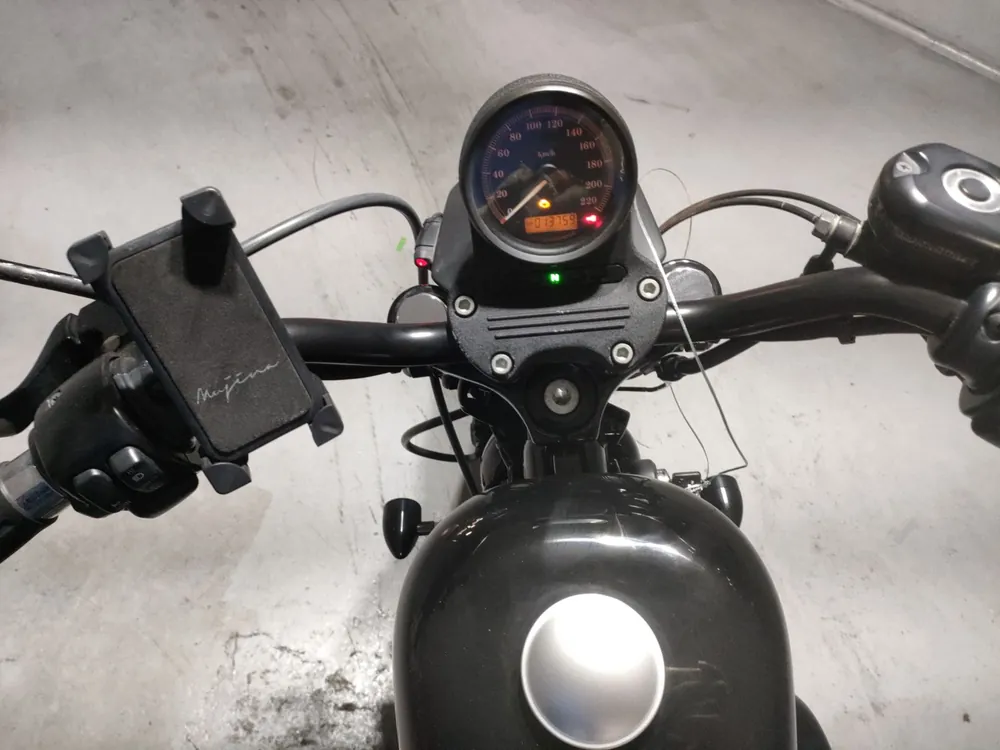 Harley-Davidson XL883N 2010, чёрный, фото 5