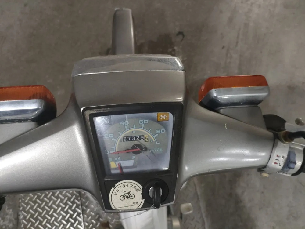 Honda Super Cub, серый, фото 5