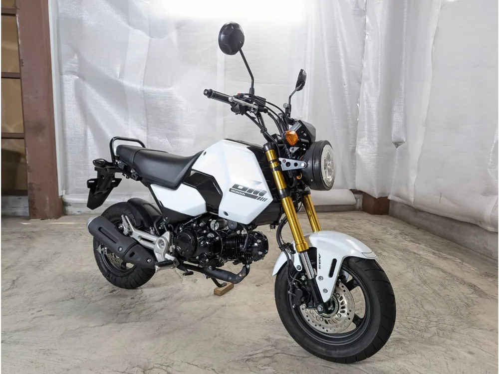 Honda Grom, белый, фото 4