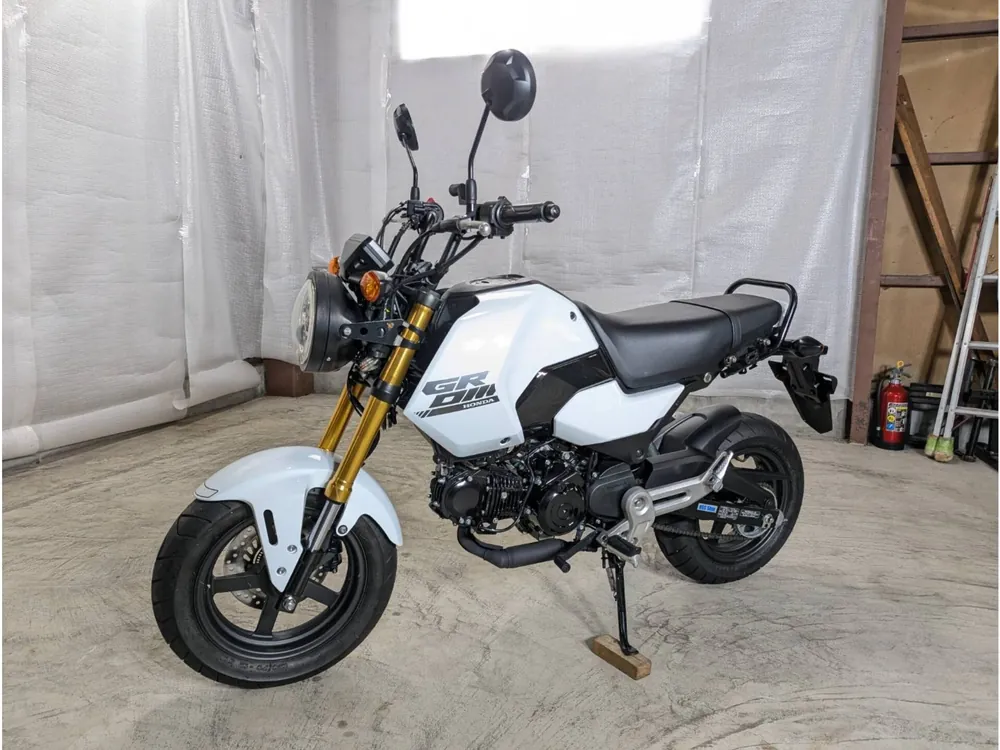 Honda Grom, белый, фото 7