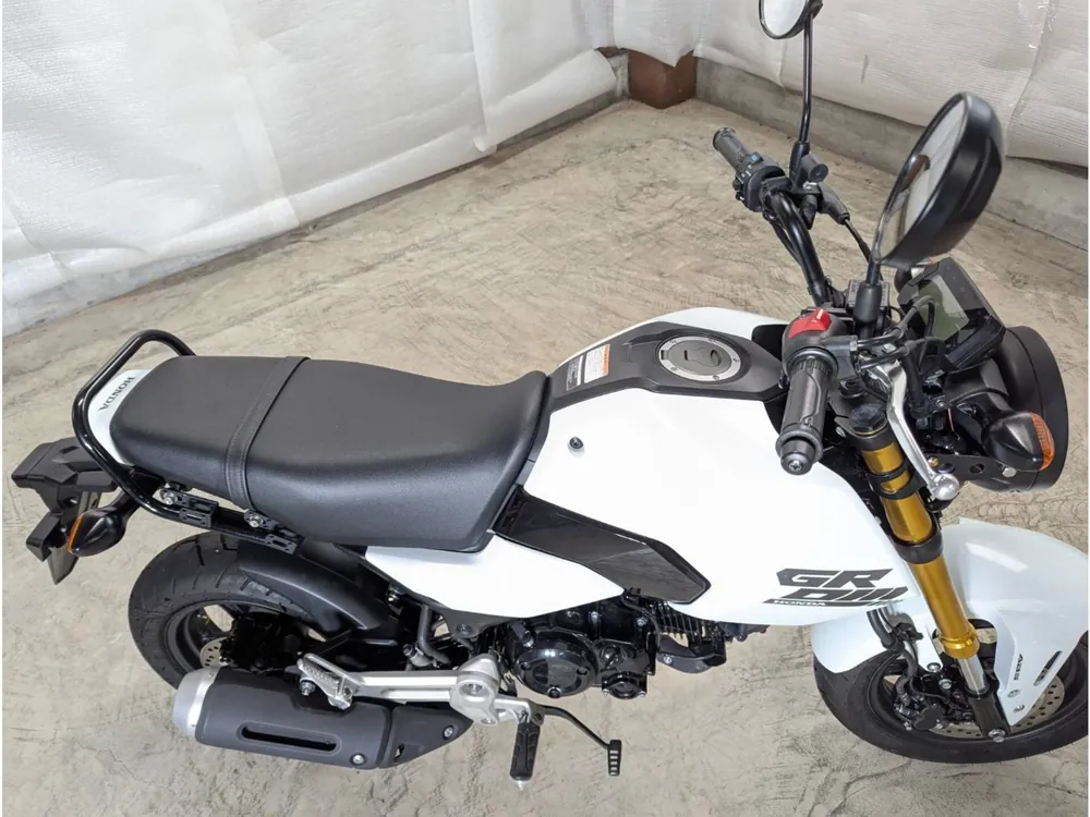 Honda Grom, белый, фото 10