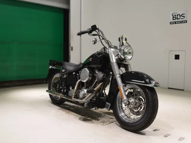 Harley-Davidson FLST1450 2006, чёрный, фото 3
