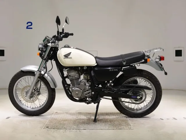 Honda CB223S, белый, фото 2