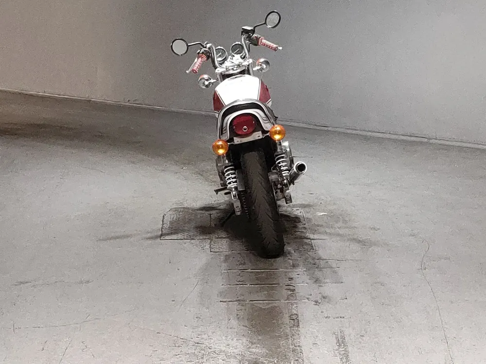 Kawasaki Zephyr 400 1993, white / red, фото 4