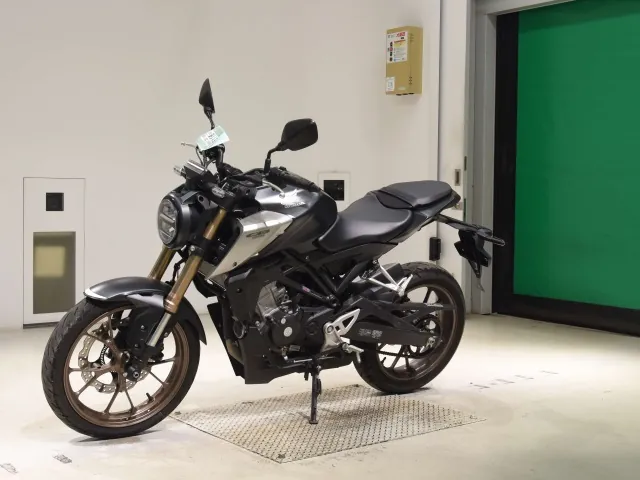 Honda CB125R JC91, чёрный, фото 4