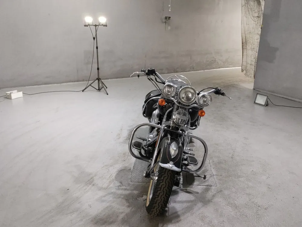 Harley-Davidson FLSTS Heritage Springer 2001, чёрный, фото 3
