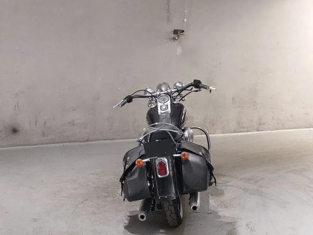 Harley-Davidson FLSTS Heritage Springer 2001, чёрный, фото 4