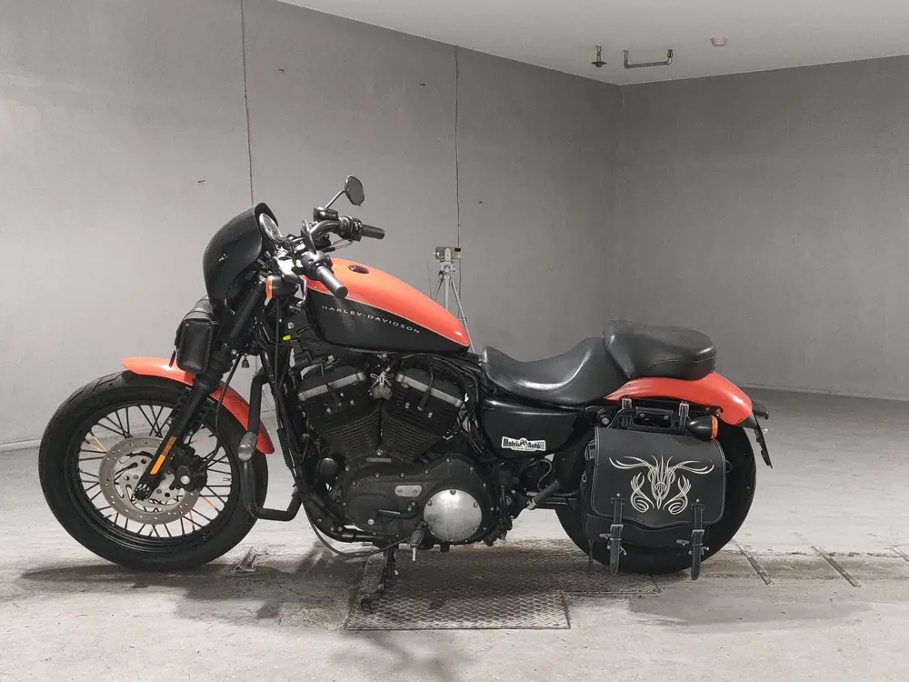 Harley-Davidson XL1200N Sportster 2009, black / orange, фото 2