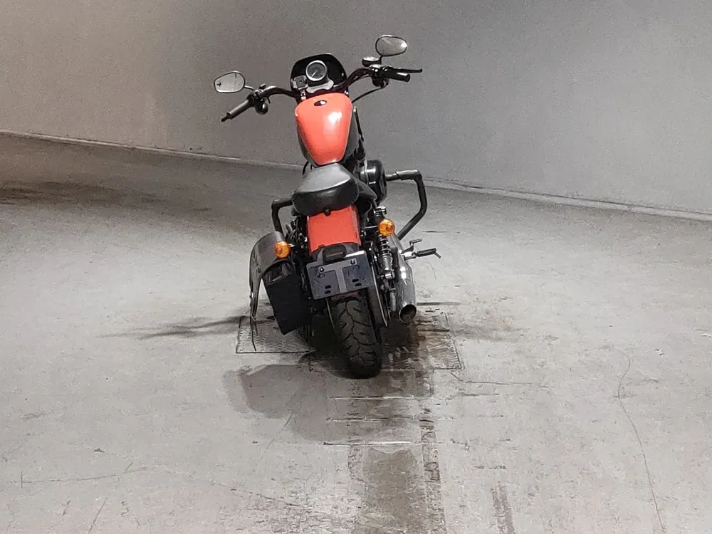 Harley-Davidson XL1200N Sportster 2009, black / orange, фото 4