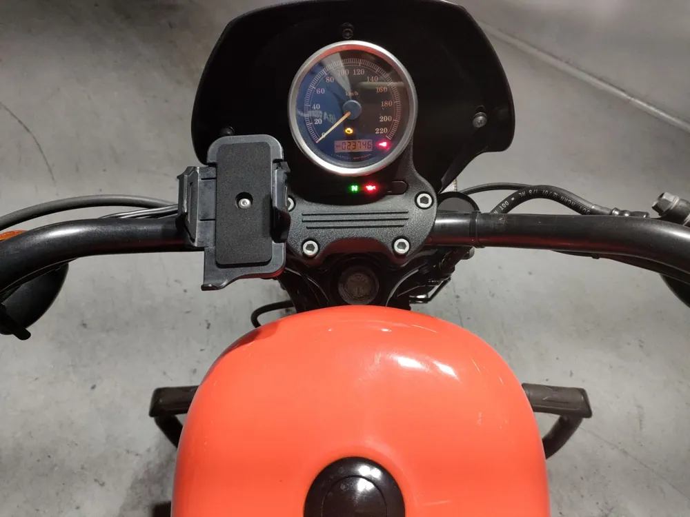 Harley-Davidson XL1200N Sportster 2009, black / orange, фото 5