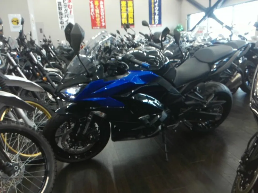 Kawasaki Ninja1000A 2017, black / blue, фото 2