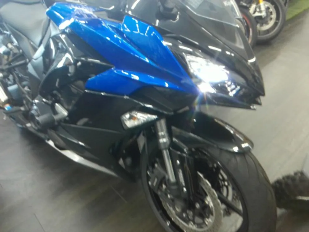 Kawasaki Ninja1000A 2017, black / blue, фото 4
