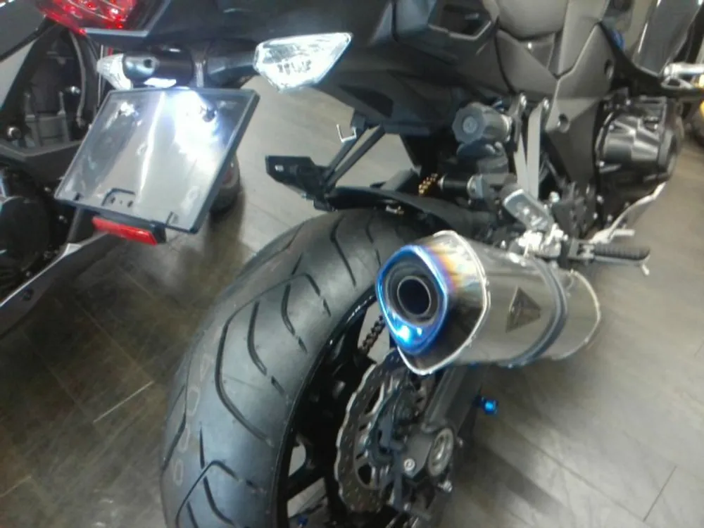 Kawasaki Ninja1000A 2017, black / blue, фото 5