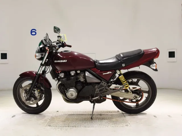 Kawasaki Zephyr 400 1997, бордовый, фото 2