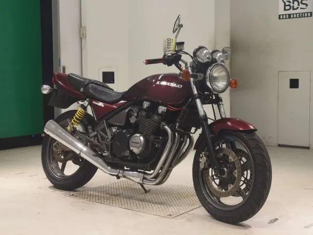 Kawasaki Zephyr 400 1997, бордовый, фото 3