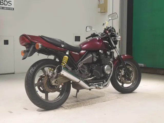 Kawasaki Zephyr 400 1997, бордовый, фото 5