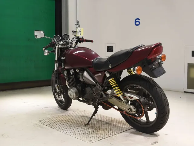 Kawasaki Zephyr 400 1997, бордовый, фото 6
