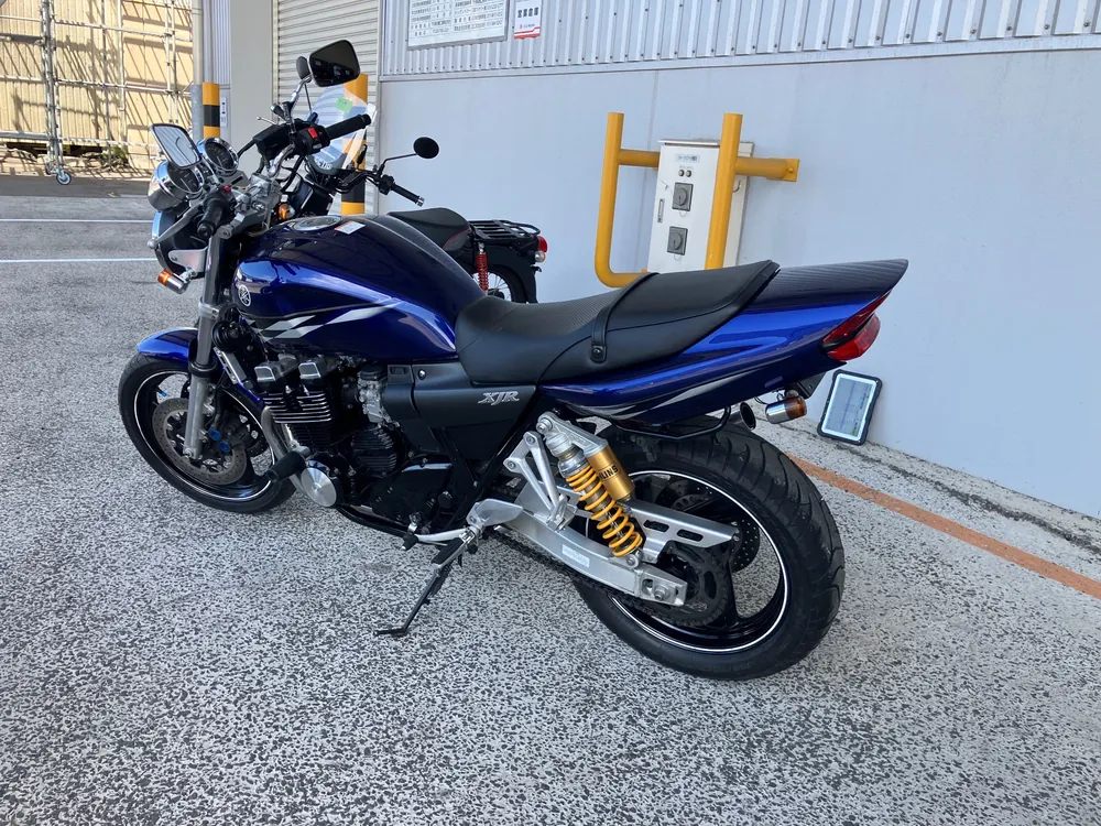 Yamaha XJR400R 2008, синий, фото 2
