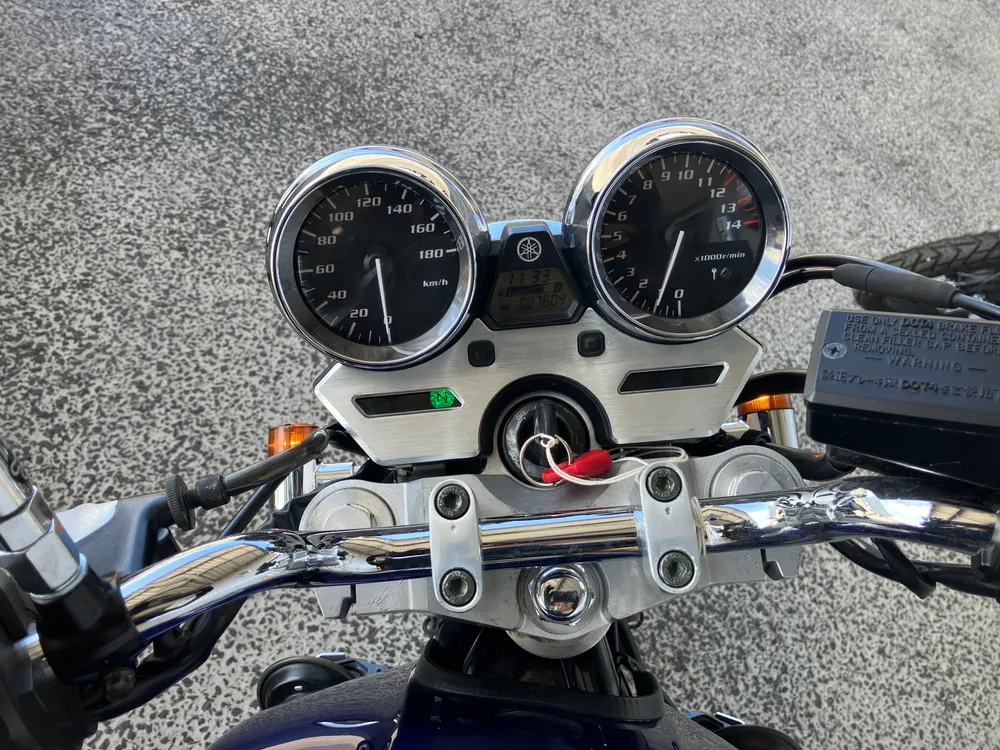 Yamaha XJR400R 2008, синий, фото 3