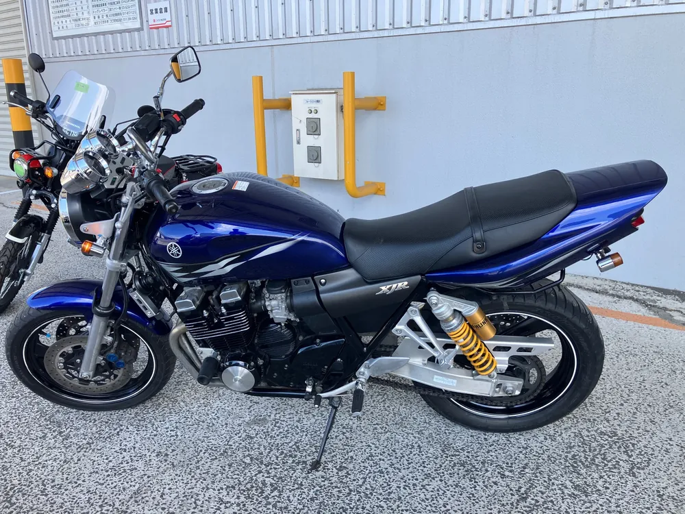 Yamaha XJR400R 2008, синий, фото 4
