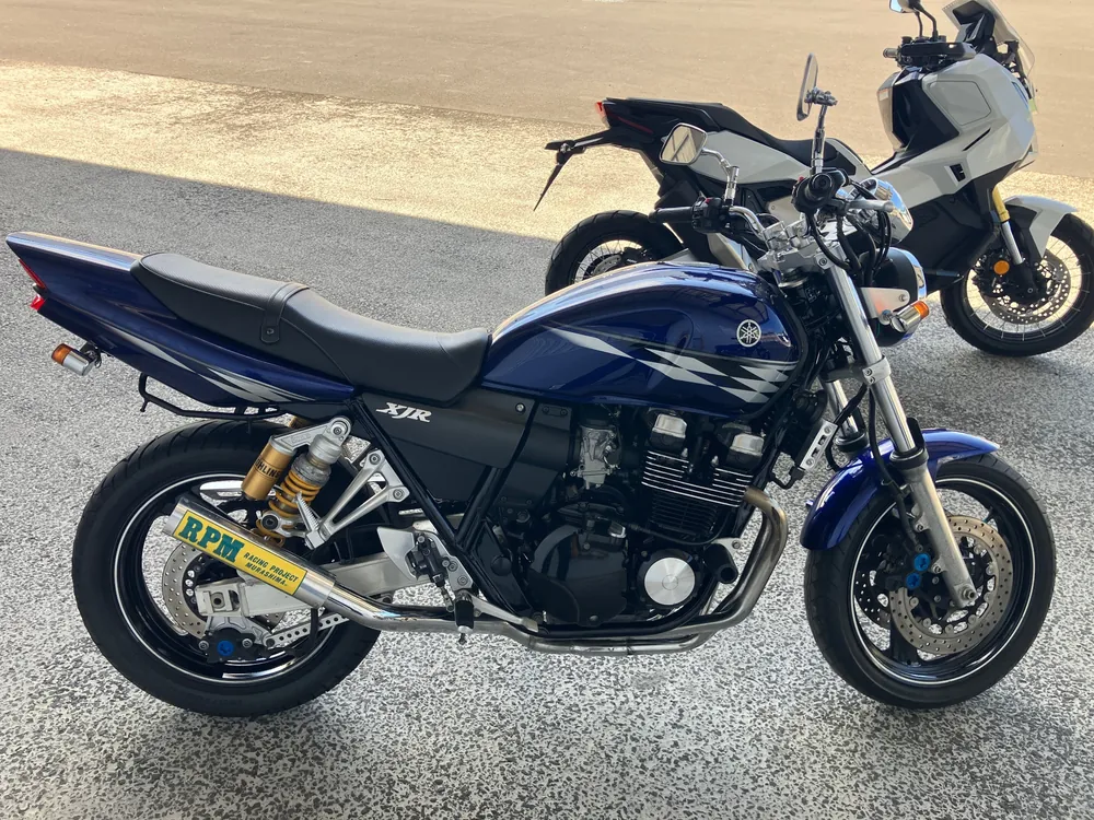 Yamaha XJR400R 2008, синий, фото 5