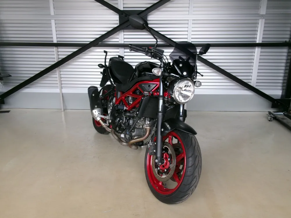 Suzuki SV650 2018, чёрный, фото 4