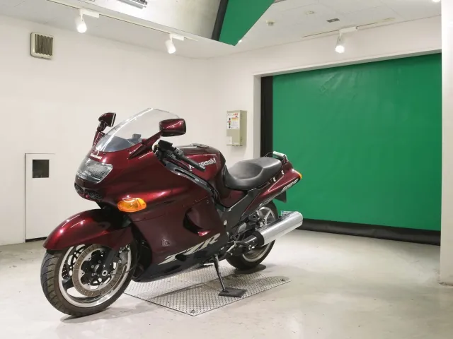 Kawasaki ZZ-R1100 2002, бордовый, фото 4