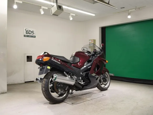 Kawasaki ZZ-R1100 2002, бордовый, фото 5