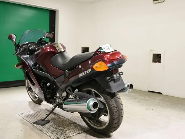 Kawasaki ZZ-R1100 2002, бордовый, фото 6