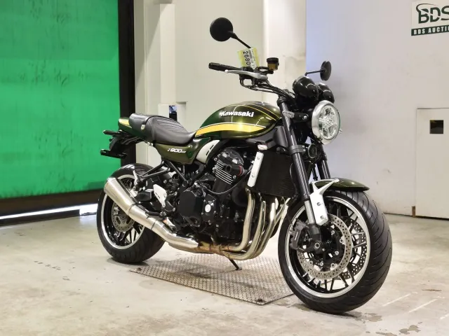 Kawasaki Z900RS 2019, зелёный, фото 3