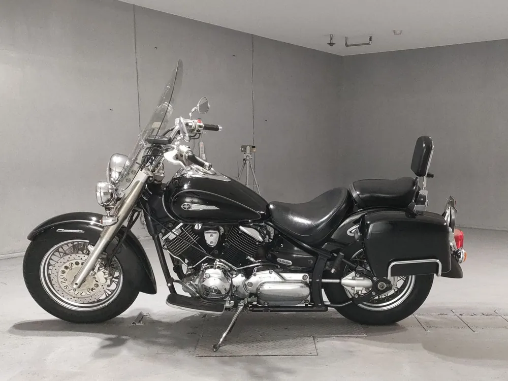 Yamaha Dragstar 1100 2001, чёрный, фото 2