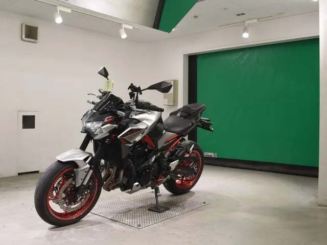 Kawasaki Z900-2 2023, silver | gunmetal, фото 4