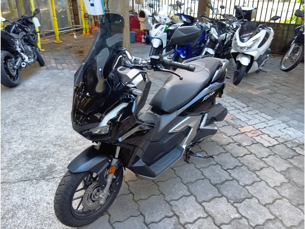 Honda ADV160, чёрный, фото 4