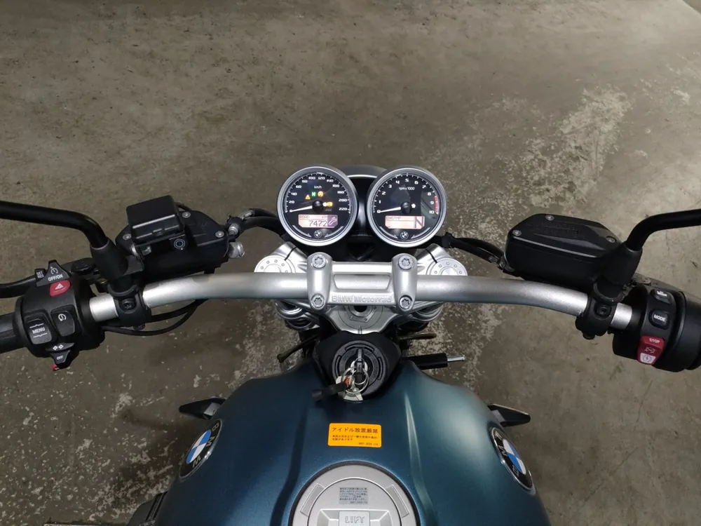 BMW R nineT Pure 2021, синий, фото 5