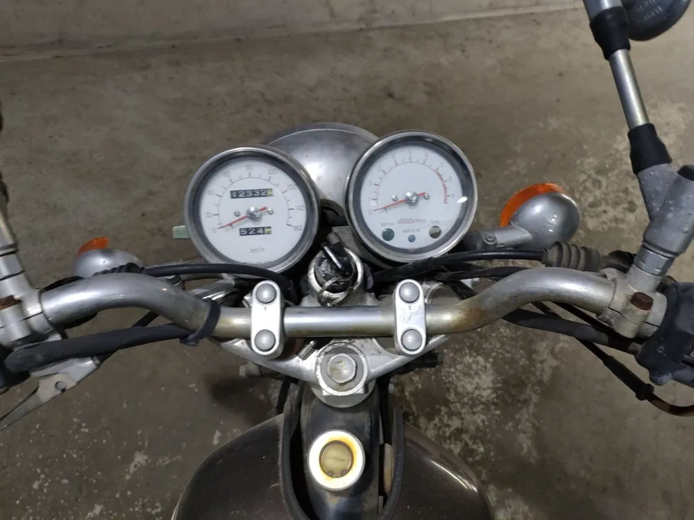 Yamaha SR400 2000, light brown, фото 5