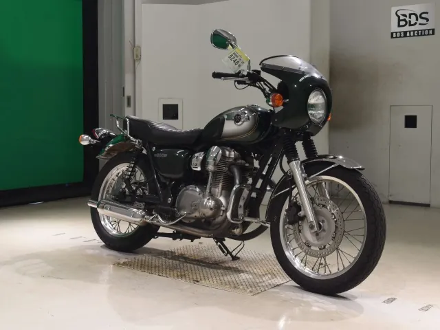 Kawasaki W800 2011, зелёный, фото 3