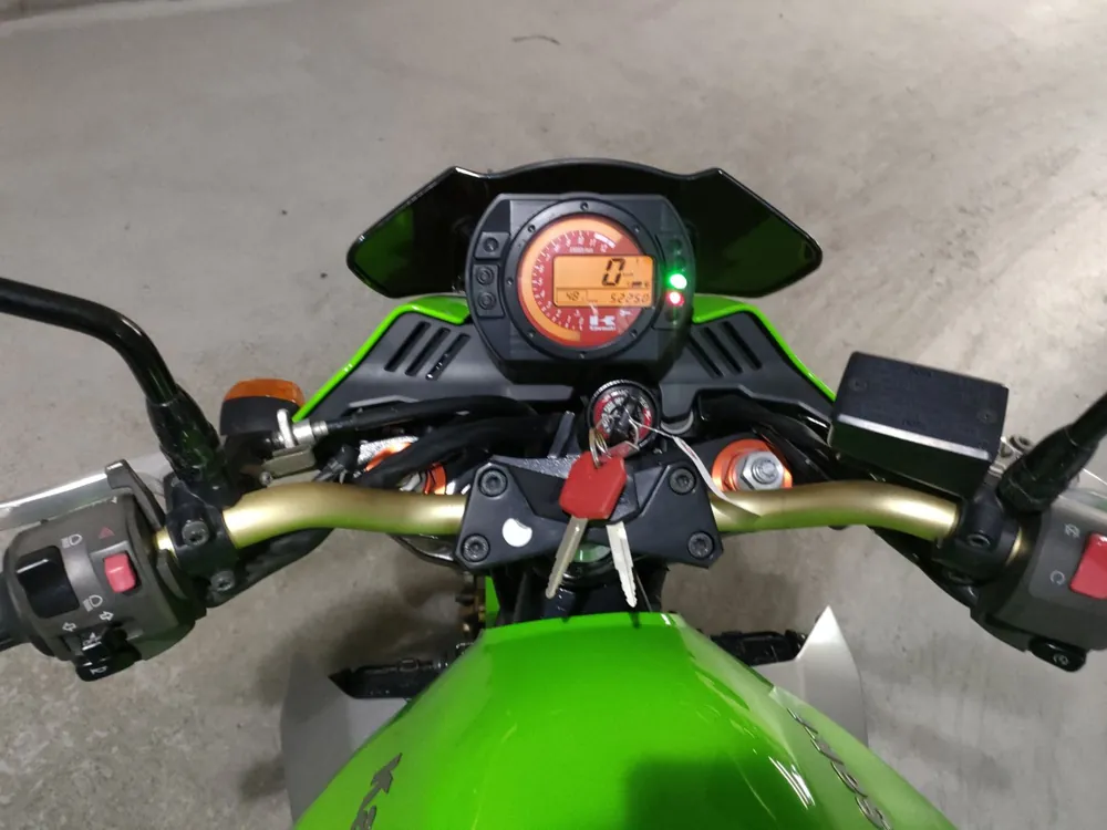 Kawasaki GPZ1000RX 2005, зелёный, фото 5