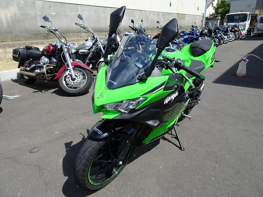 Kawasaki Ninja 250-2 2018, оранжевый, фото 4
