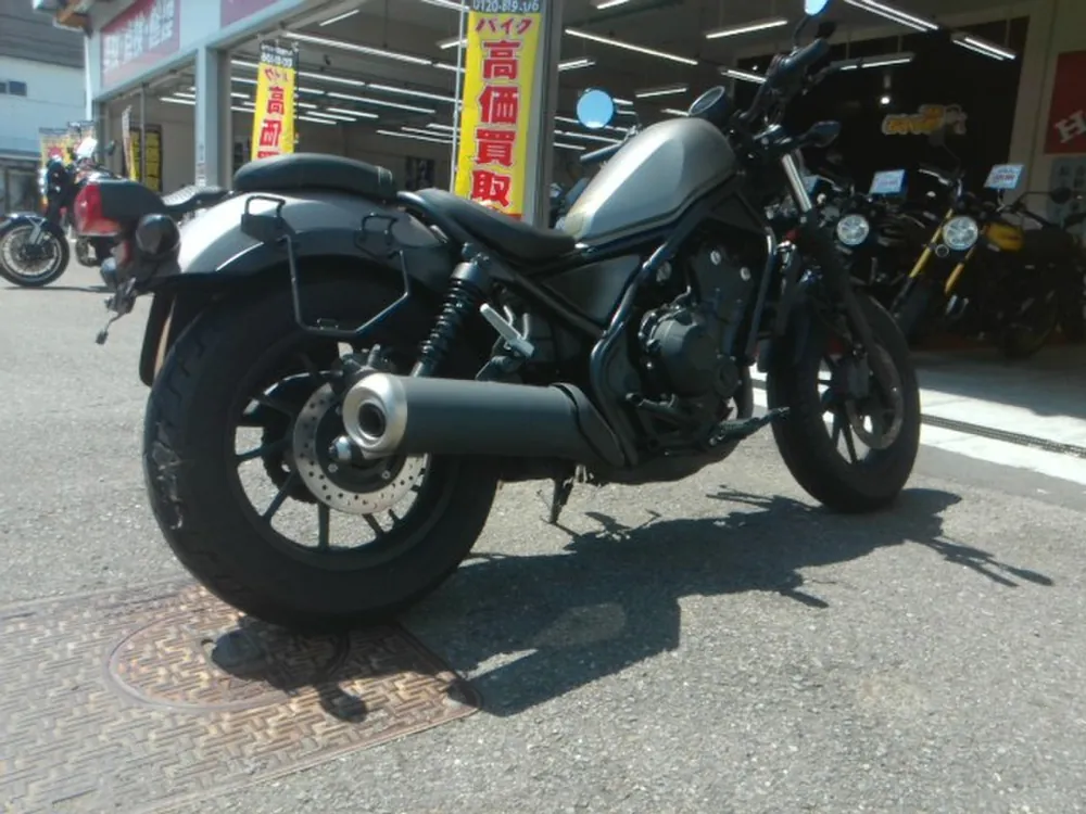 Honda Rebel 500 2019, mat gray, фото 4