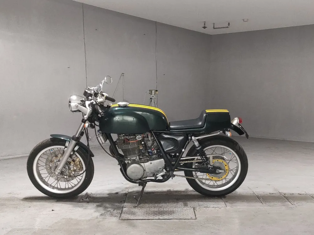 Yamaha SR400 1996, зелёный, фото 2