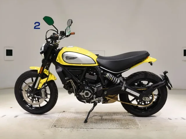 Ducati Scrambler Icon 2021, жёлтый, фото 2