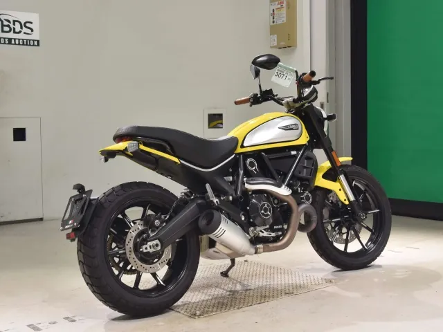 Ducati Scrambler Icon 2021, жёлтый, фото 5